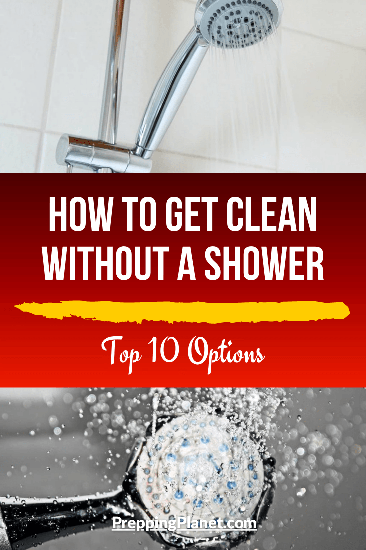 How to get clean without a shower ( Top 10 Options ) » Prepping